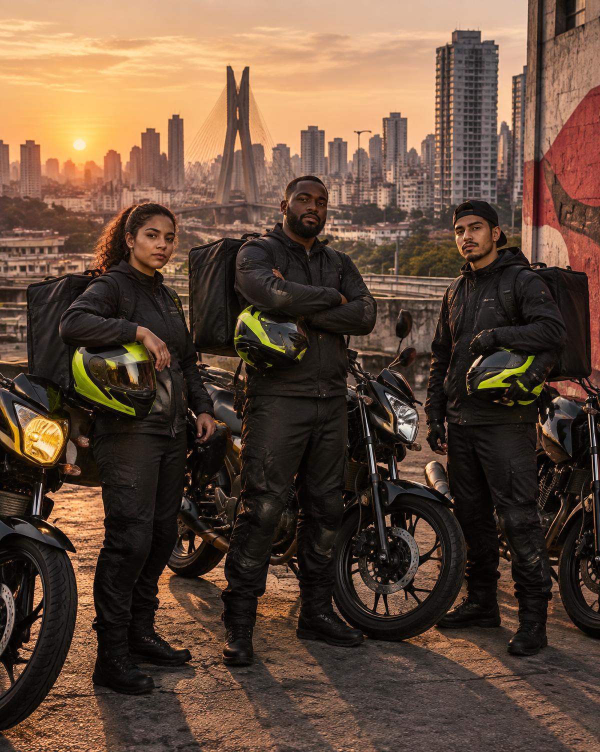 MottuCoin riders together
